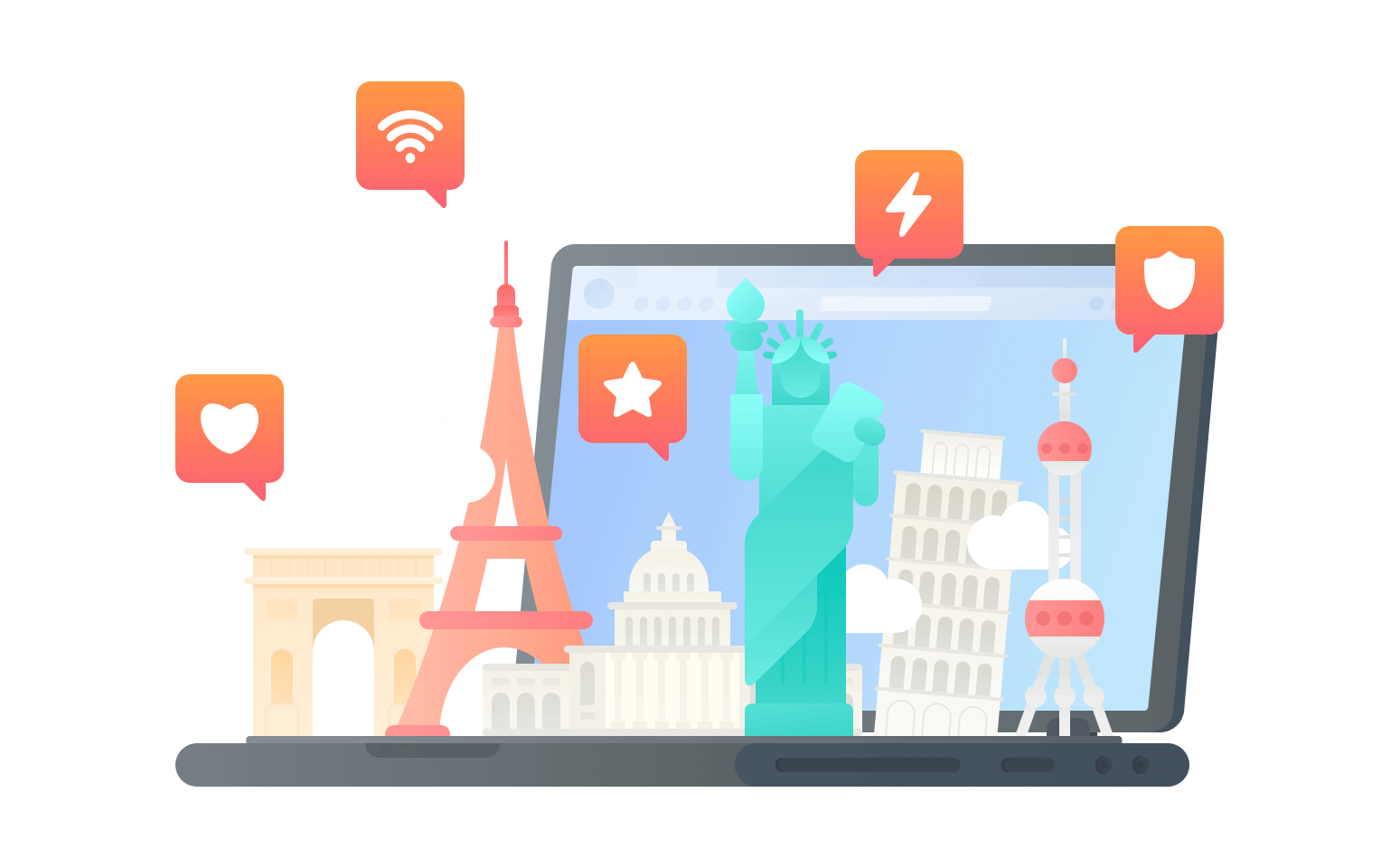 在法属波利尼西亚连接到中国的代理 - 翻回VPN